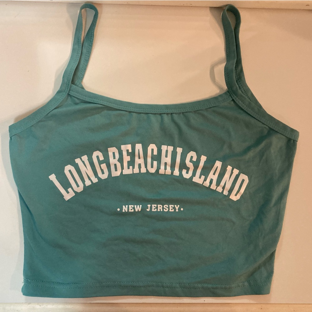 Long Beach Island cropped cami!!